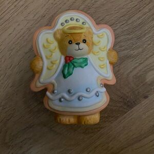 Lucy & Me Christmas Holiday Cookie Bear Figurine